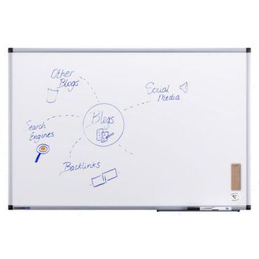 Legamaster - UNITE PLUS valkotaulu 90x120 cm - Emaloitu magneettinen alumiinikehys