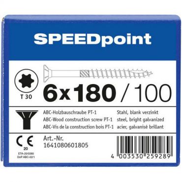 Speedpoint - Ruuvin tx osakierre 6x180