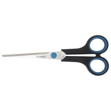 Dahle - Toimist sakset 18 cm - Comfort Grip - Teräs - Musta/sininen