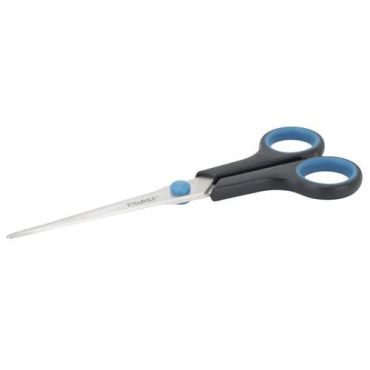 Dahle - Toimist sakset 18 cm - Comfort Grip - Teräs - Musta/sininen