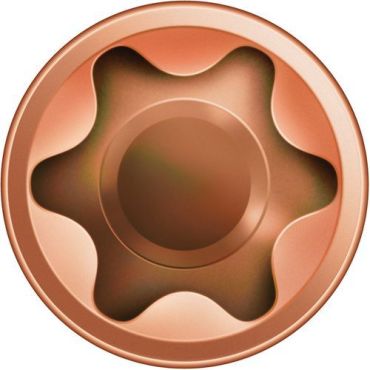Spax - Terassiruuvi T-Star Plus A2 antiikki Ø 5x50 mm - Ruostumaton teräs ulkokäyttöön 200 kpl