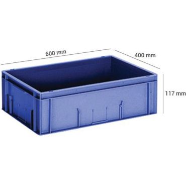UTZ - RAKO Automotive säiliö 22L - Sininen 600x400x117mm - Pinottava ja kierrätettävä