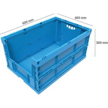 Walther faltbox - Muovilaatikko kokoontaittuva 57 l 1/2 aukolla