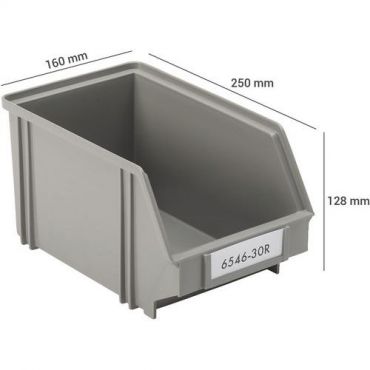 Treston - Rebox varastolaatikko 146x250x128 harmaa 6546-30r