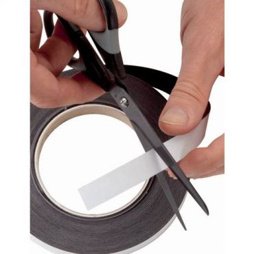 Maul - Magneettinauha itseliimautuva 10m x 35mm x 1mm musta - maul