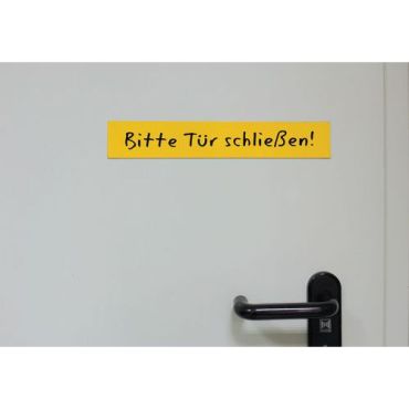 Maul - Merkintänauha magneettinen keltainen - 10 m x 30 mm - Kirjoitettava