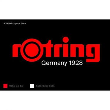 Rotring - Kuulakärkikynä pyörivä rapid pro keskikokoinen kärki musta