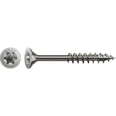 Spax - Universaalit ulkoruuvit TX-teräs A2 - 4x40mm - 200 kpl - Kestävä ja kierrätettävä