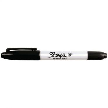 Sharpie - Marker-kynä sharpie pysyvä kaksoiskärki - musta