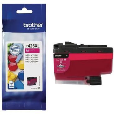 Brother - Suuren kapasiteetin lc426xlm-mustesuihkukasetti magenta – brother