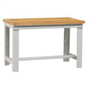 Ateliers system - Paljas työpöytä - 1500x750mm massiivipyökkiä - paksuus 50mm