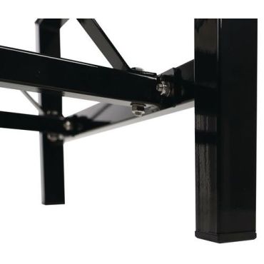 Manutan expert - Kaksipuolinen penkki jossa 2 x 8 koukkua 1150 mm valkoinen pvc