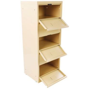 Manutan expert - Kansiokaappi jossa 5 lokeroa beige