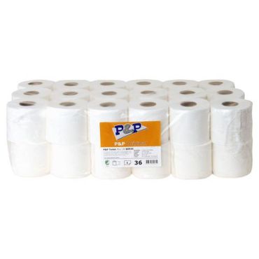 P&P - WC-paperi Plus 35 - 3-kerroksinen 36 rullaa 35 m ensikuitu