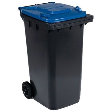 Manutan expert - Roskakori 240l sininen 58 x 74 x 107