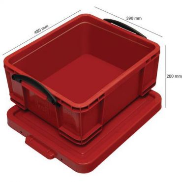 Really useful products - Säilytyslaatikko 18 l punainen really useful box