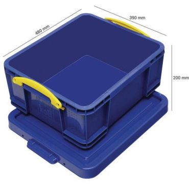 Really useful products - Säilytyslaatikko 18 l sininen really useful box
