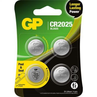 Gp - Litium-nappiparisto cr2032 4 kpl