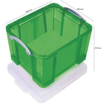 Really useful products - Säilytyslaatikko 35 l vihreä really useful box