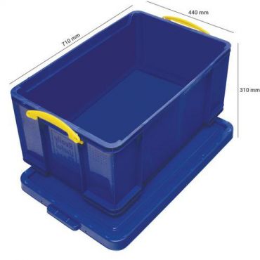 Really useful products - Säilytyslaatikko 64 l sininen really useful box