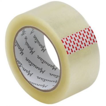 Manutan expert - Teippi pp hot melt manutan 48 mm x 100 m läpinäkyvä
