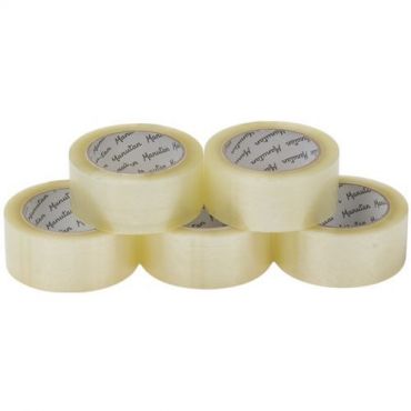Manutan expert - Teippi pp hot melt manutan 48 mm x 100 m läpinäkyvä