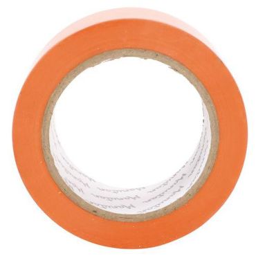 Manutan Expert - Huoltoteippi 50 mm x 33 m oranssi - PVC 0,13 mm paksuus