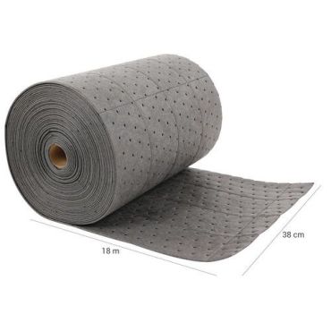 Pig - Kuivausliina annostelija 30 L - Imeytysmatto Universal MD+ Rip-&-Fit rulla 18 m - 25 % kierrätettyä materiaalia