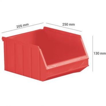 Hollarts - Pinottavat keräilyastiat punainen tilavuus:6 l kokonaispituus: 250 mm