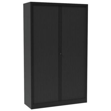 Robberechts - Säleovikaappi - Korkea kaappi 195 cm - Antrasiitti - Rulo-ovi - 72 kg/hyllytaso - Kestävä ja tilava säilytysratkaisu