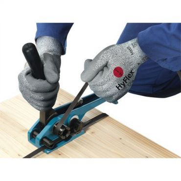 Ansell - Käsine hyflex 11-425 koko 8 harmaa