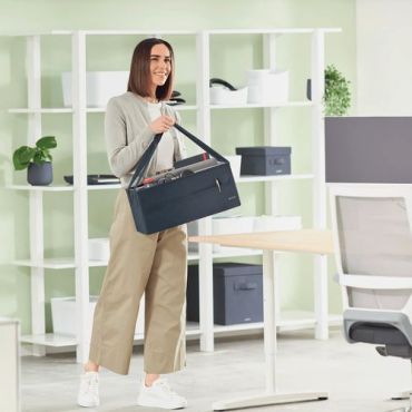 Leitz - Office-in-a-bag säilytyslaukku kankaasta large