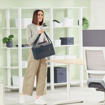 Leitz - Office-in-a-bag säilytyslaukku kankaasta small