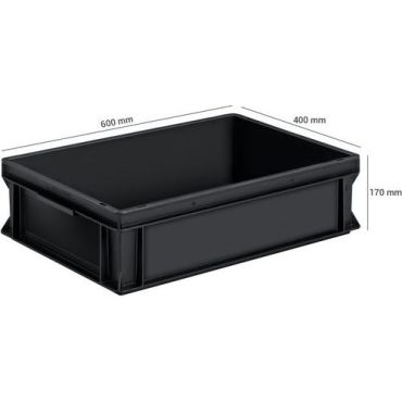 Utz - Muovilaatikko europe esd 30 l 600 x 400