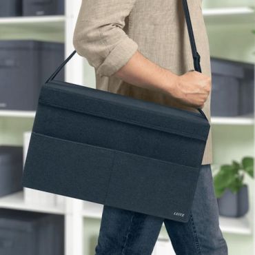 Leitz - Office-in-a-bag säilytyslaukku kankaasta kannella large
