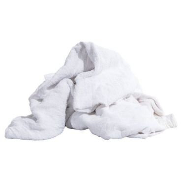 Ikatex - Konepyyhe Valkoinen Frotee Premium - 8 kg paali - Erittäin imukykyinen ja kestävä