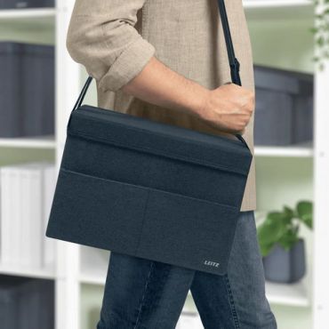 Leitz - Office-in-a-bag säilytyslaukku kankaasta kannella small