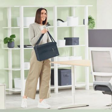 Leitz - Office-in-a-bag säilytyslaukku kankaasta kannella small