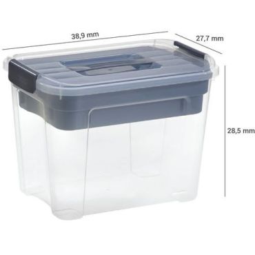 CEP - Säilytyslaatikko Combi-box 18 L - Pinottava Läpinäkyvä Polypropeeni