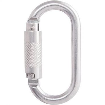 Kratos safety - 1/4 kierroksen lukittava teräskarabiini - kratos safety
