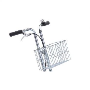 Helge nyberg - Kolmipyöräinen potkulauta korilla