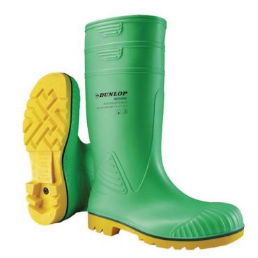 Dunlop - Turvasaappaat kemian vihreä 42