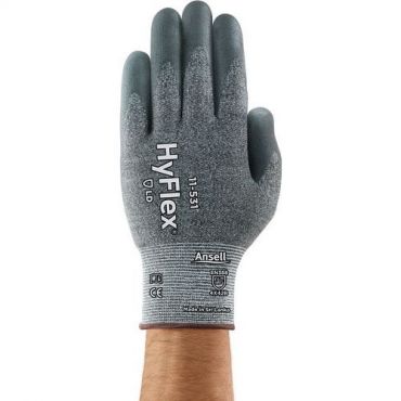Ansell - Käsine hyflex 11-531 koko 9 harmaa