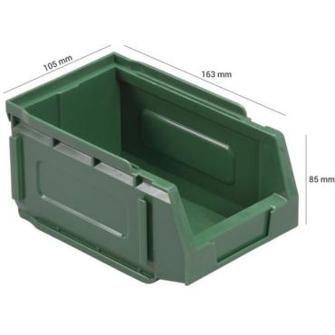Mobil plastic - Varastolaatikko c500 1 l vihreä