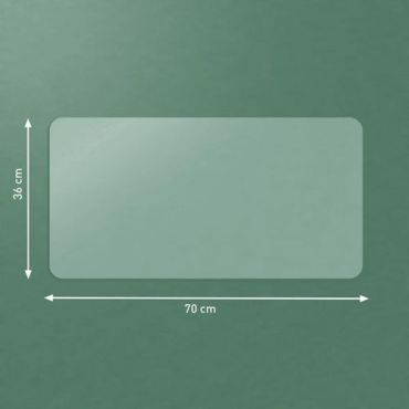 Leitz - Läpinäkyvä kirjoitusalusta 36x70 cm - Polyuretaani matta pinta