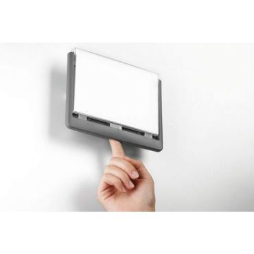 Durable - Ovi- ja seinäkilpi Click Sign 149 x 105,5 mm - Harmaa - Kierrätettävä ja kestävä