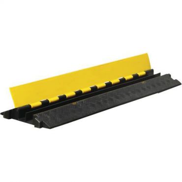 Manutan Expert - Kaapelisuoja 2 kanavaa - 12 tonnia 270x60x1045 mm - PVC kestävä