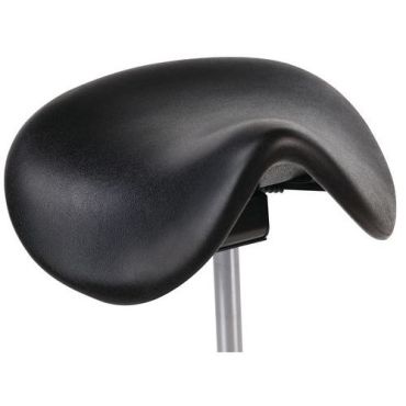 Linea Fabbrica - Satulatuoli Pony Musta Säädettävä Korkeus 58-75cm Kierrätetty 60%