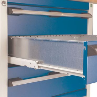 Bott - Rullapenkki Cubio - Linoleumilevy 1 ovi Punainen - 750x750x840mm - 300kg kuormitus
