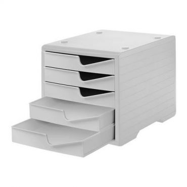Styro - Asiakirjalaatikosto styrobox harmaa